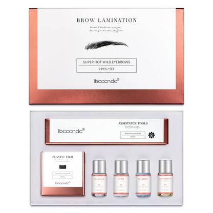 At-Home Eyebrow Lamination Kit — Brow Lift & Perming Set