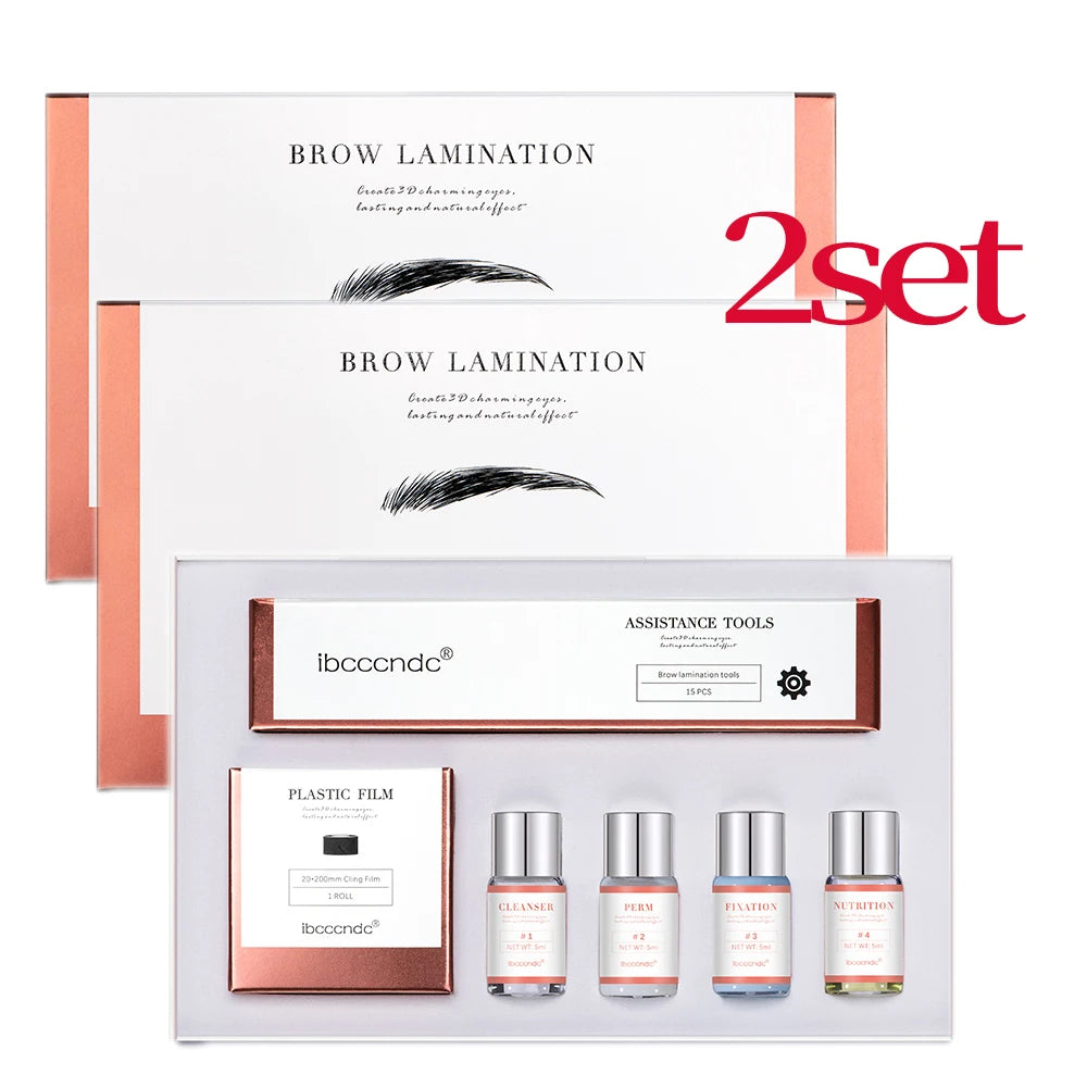 At-Home Eyebrow Lamination Kit — Brow Lift & Perming Set